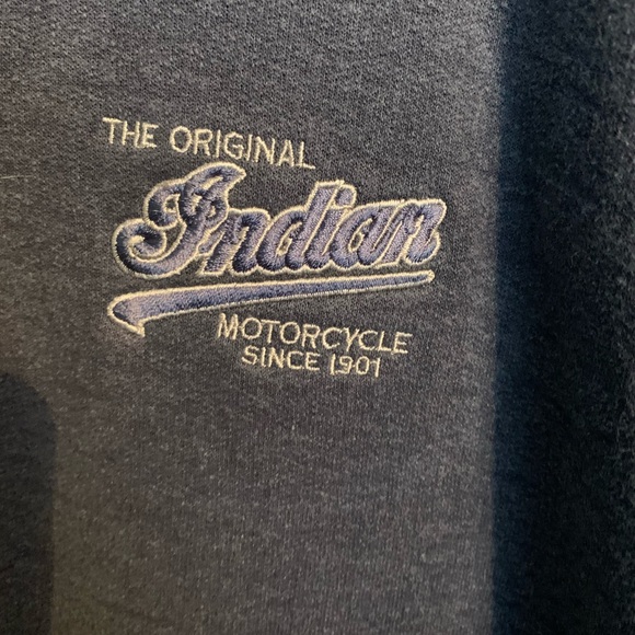 Rare Indian Motorcycle Sweatshirt - Picture 3 of 3